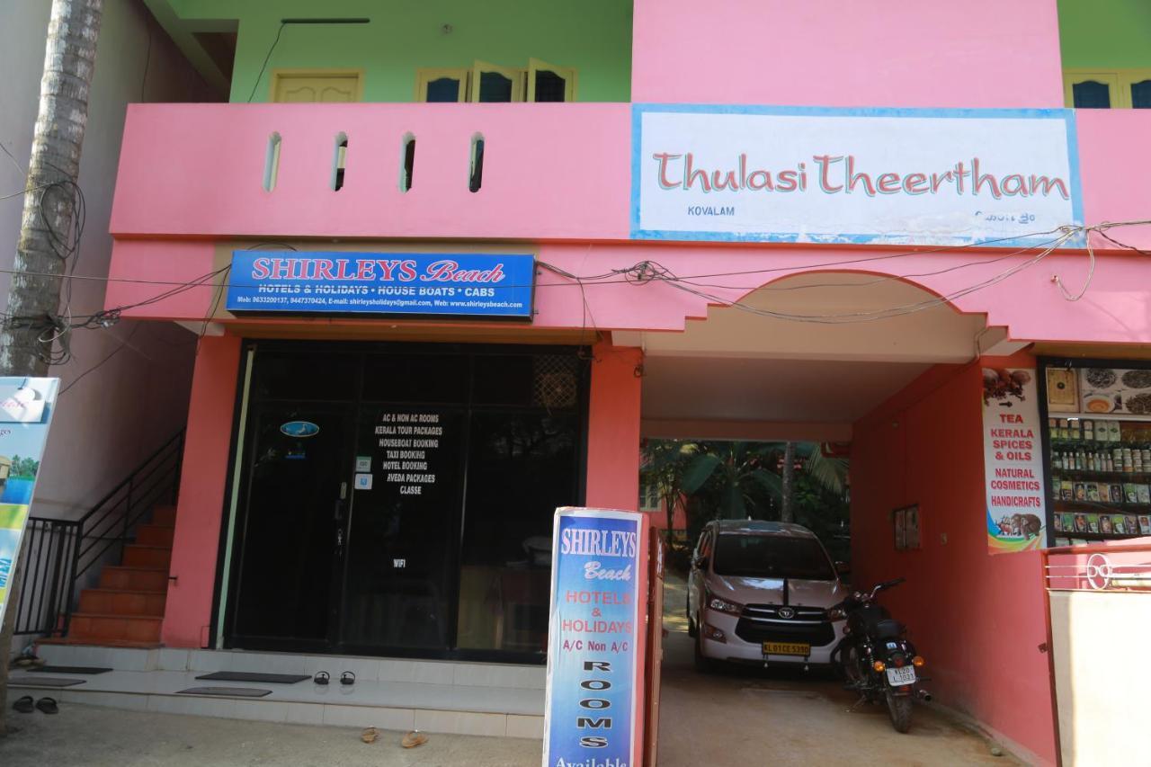 Shirleys Beach Hotel Kovalam Bagian luar foto